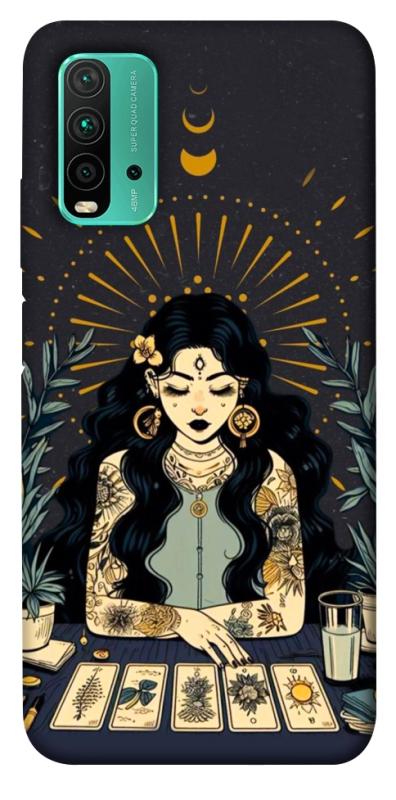 Чехол itsPrint Dark taror girl для Xiaomi Redmi Note 9 4G / Redmi 9 Power / Redmi 9T, таро, купить оптом с доставкой