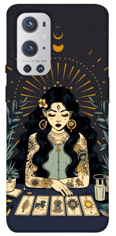 Чехол itsPrint Dark taror girl для OnePlus 9 Pro, таро, купить оптом с доставкой