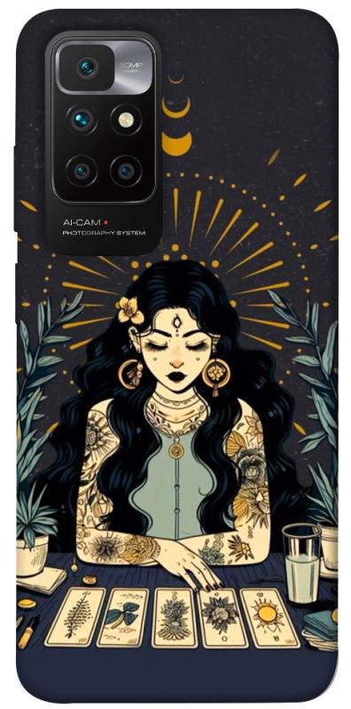 Чехол itsPrint Dark taror girl для Xiaomi Redmi 10, таро, купить оптом с доставкой