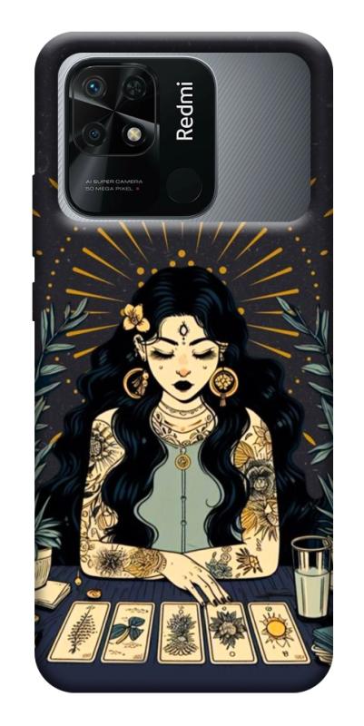 Чехол itsPrint Dark taror girl для Xiaomi Redmi 10C, таро, купить оптом с доставкой