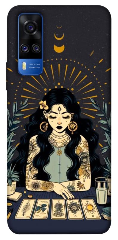 Чохол itsPrint Dark taror girl для Vivo Y51a, таро, купити оптом з доставкою
