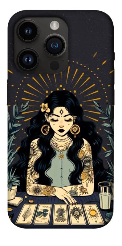 Чохол itsPrint Dark taror girl для Apple iPhone 14 Pro (6.1"), таро, купити оптом з доставкою