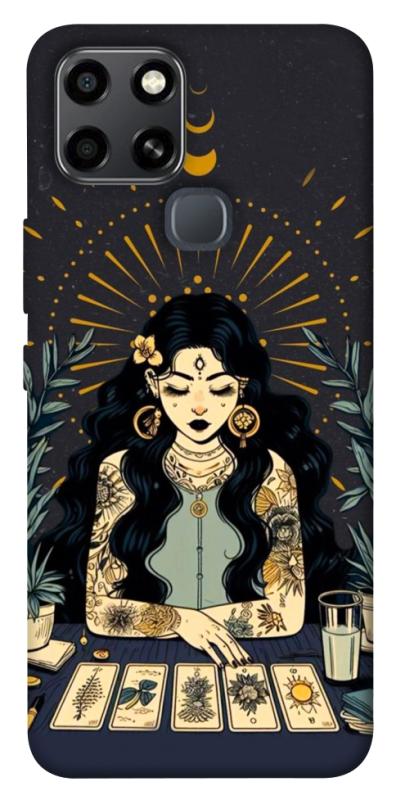 Чохол itsPrint Dark taror girl для Infinix Smart 6, таро, купити оптом з доставкою