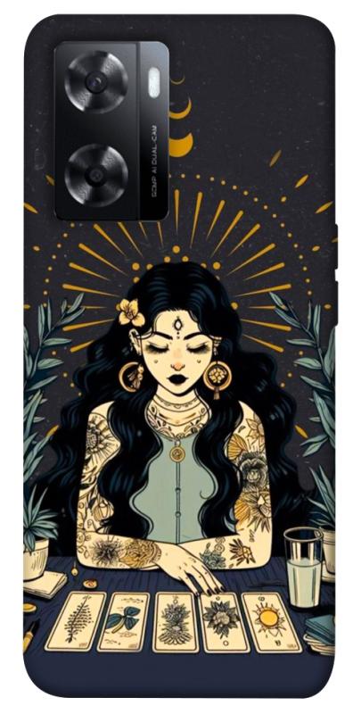 Чехол itsPrint Dark taror girl для Oppo A57s, таро, купить оптом с доставкой