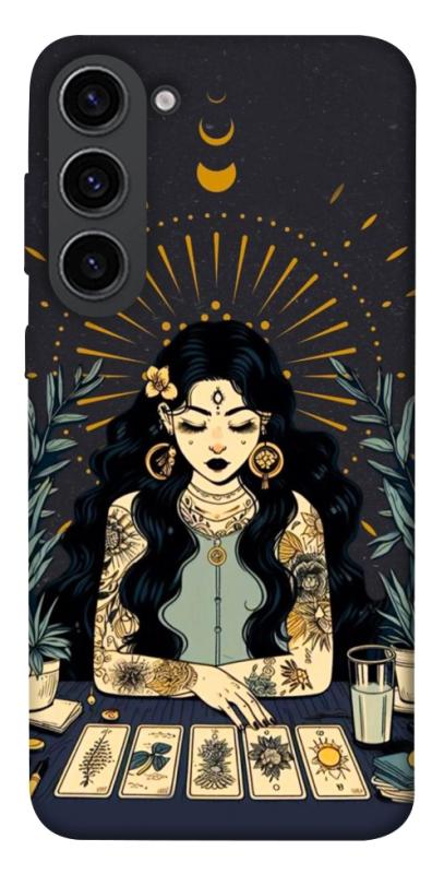 Чехол itsPrint Dark taror girl для Samsung Galaxy S23, таро, купить оптом с доставкой