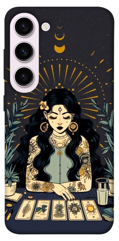 Чехол itsPrint Dark taror girl для Samsung Galaxy S23+, таро, купить оптом с доставкой