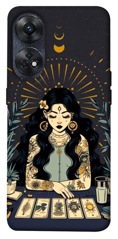 Чохол itsPrint Dark taror girl для Oppo Reno 8 T 4G, таро, купити оптом з доставкою