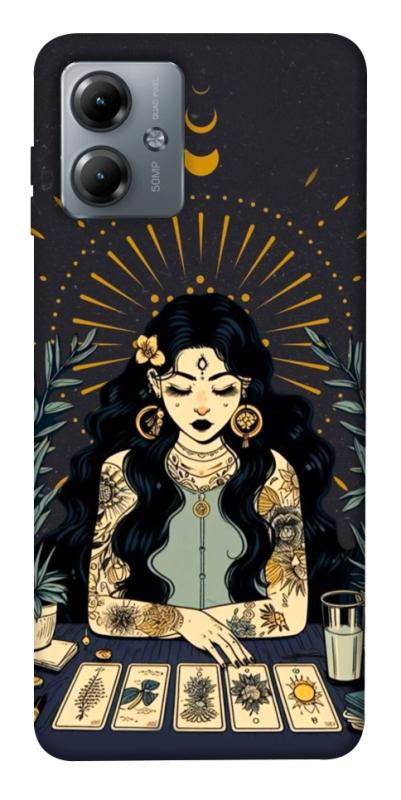 Чохол itsPrint Dark taror girl для Motorola Moto G14, таро, купити оптом з доставкою