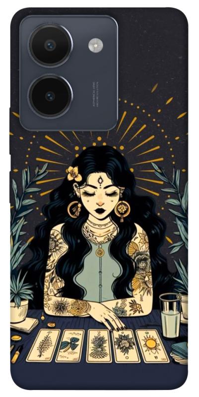 Чехол itsPrint Dark taror girl для Vivo Y36, таро, купить оптом с доставкой