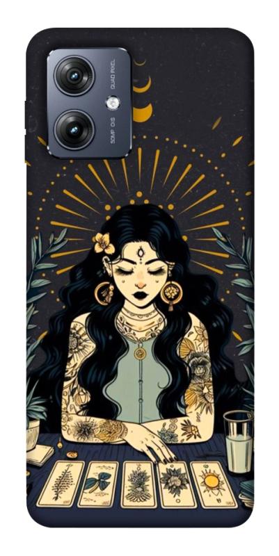 Чохол itsPrint Dark taror girl для Motorola Moto G54, таро, купити оптом з доставкою