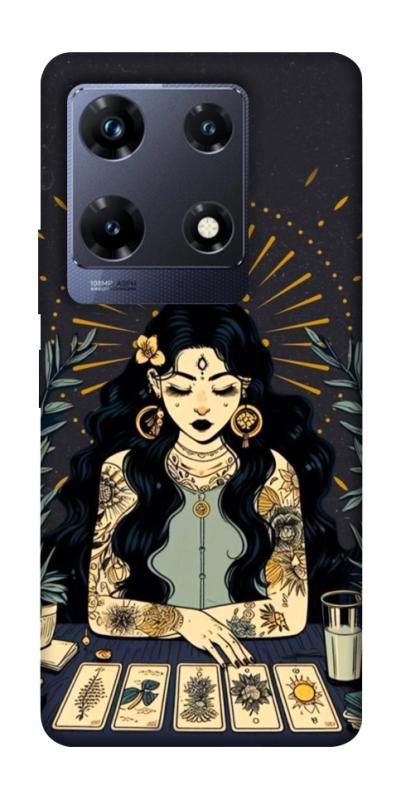 Чехол itsPrint Dark taror girl для Infinix Note 30 Pro, таро, купить оптом с доставкой