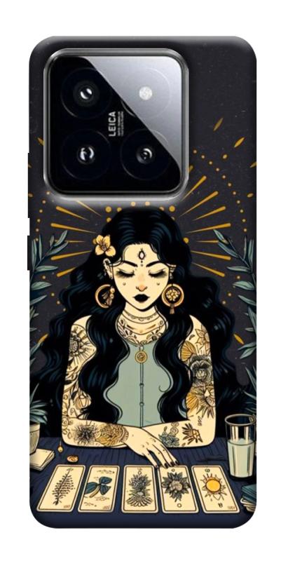 Чехол itsPrint Dark taror girl для Xiaomi 14 Pro, таро, купить оптом с доставкой
