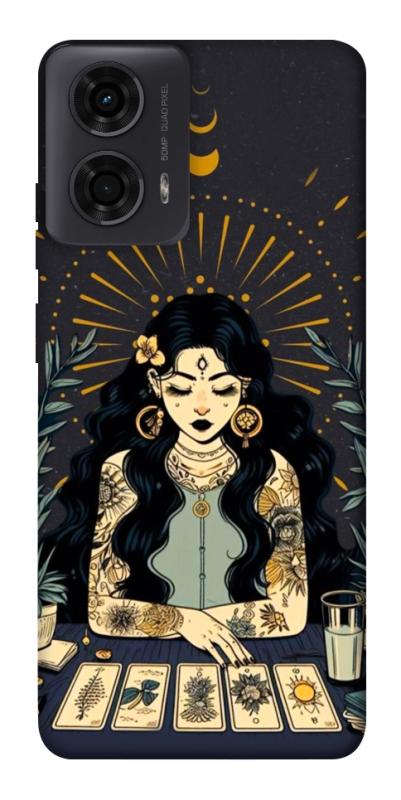 Чохол itsPrint Dark taror girl для Motorola Moto G24, таро, купити оптом з доставкою