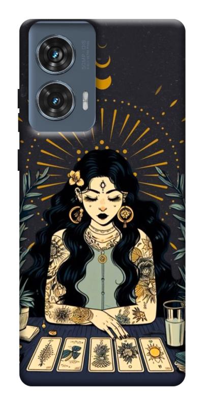 Чохол itsPrint Dark taror girl для Motorola Edge 50 Fusion, таро, купити оптом з доставкою
