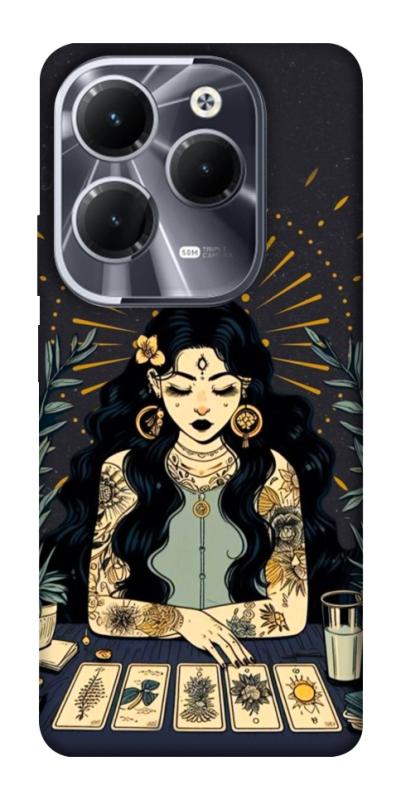 Чехол itsPrint Dark taror girl для Infinix Hot 40, таро, купить оптом с доставкой