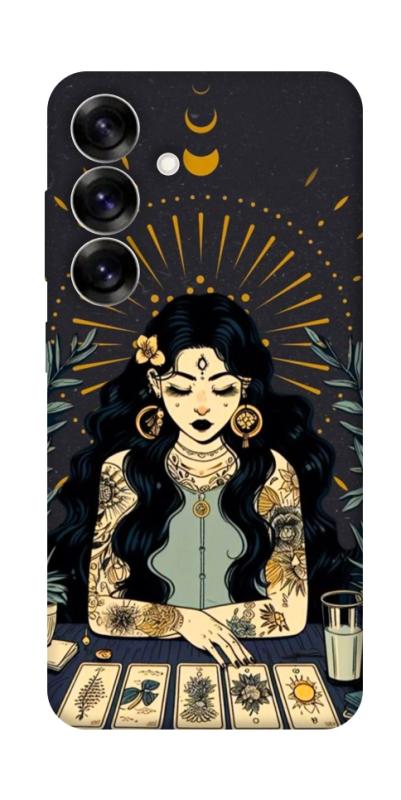 Чехол itsPrint Dark taror girl для Samsung Galaxy S25+, таро, купить оптом с доставкой