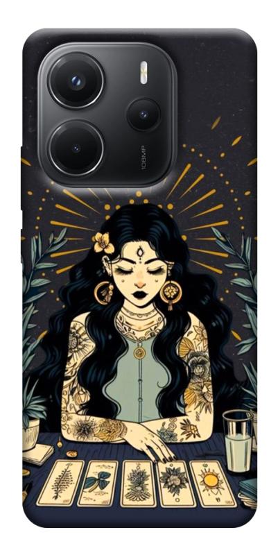 Чехол itsPrint Dark taror girl для Xiaomi Redmi Note 14 4G (Int. version), таро, купить оптом с доставкой