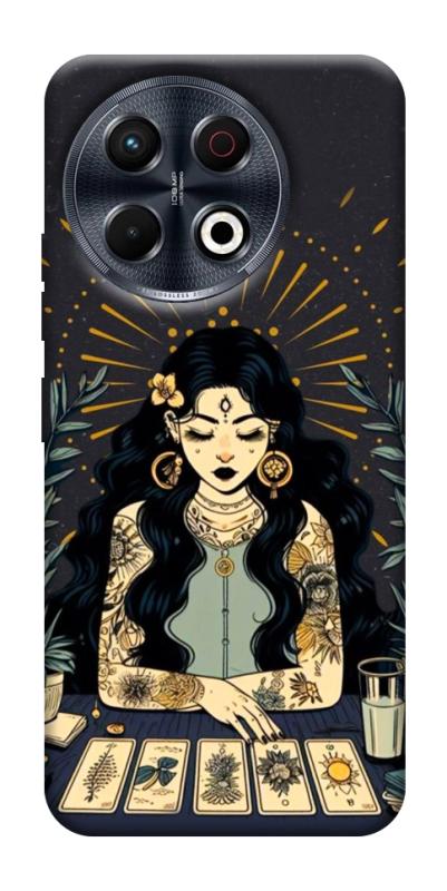 Чехол itsPrint Dark taror girl для TECNO Spark 30 Pro (KL7), таро, купить оптом с доставкой