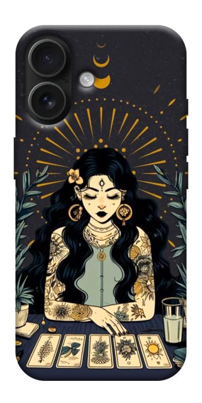 Чехол itsPrint Dark taror girl для Apple iPhone 17 (6.3"), таро, купить оптом с доставкой