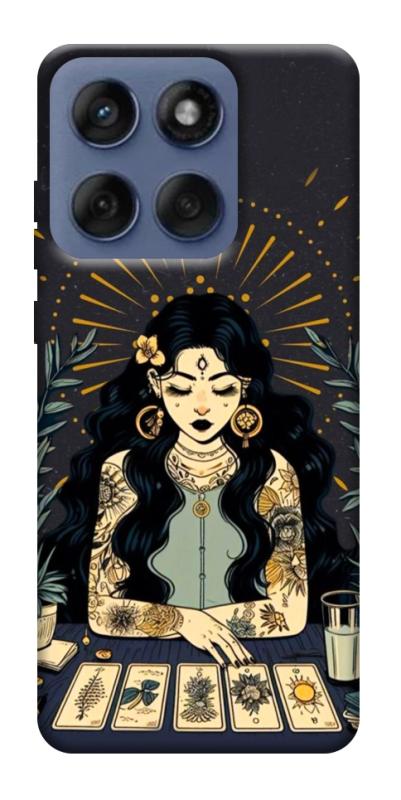 Чохол itsPrint Dark taror girl для Motorola Edge 60 Fusion, таро, купити оптом з доставкою