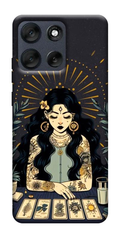 Чехол itsPrint Dark taror girl для Motorola Moto G56 5G, таро, купить оптом с доставкой