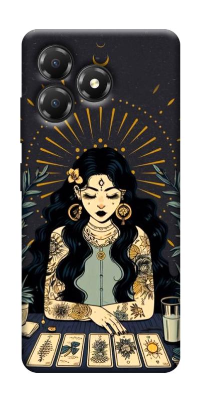 Чехол itsPrint Dark taror girl для ZTE Blade A36, таро, купить оптом с доставкой