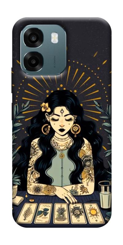 Чехол itsPrint Dark taror girl для Oppo A6, таро, купить оптом с доставкой