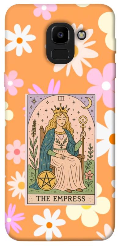 Чехол itsPrint Flower empress для Samsung J600F Galaxy J6 (2018), таро, купить оптом с доставкой
