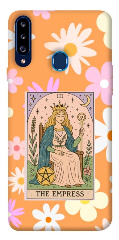 Чехол itsPrint Flower empress для Samsung Galaxy A20s, таро, купить оптом с доставкой