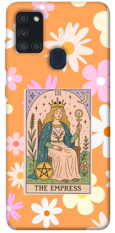 Чехол itsPrint Flower empress для Samsung Galaxy A21s, таро, купить оптом с доставкой