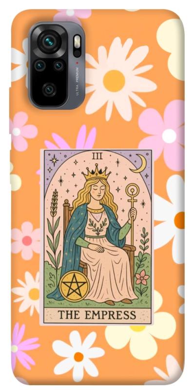 Чехол itsPrint Flower empress для Xiaomi Redmi Note 10 / Note 10s, таро, купить оптом с доставкой