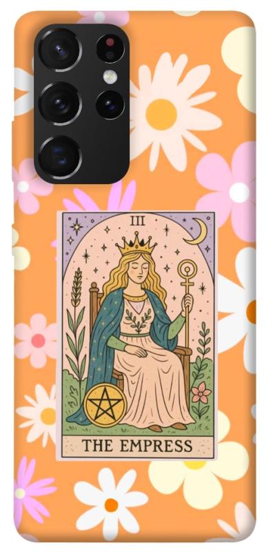 Чехол itsPrint Flower empress для Samsung Galaxy S21 Ultra, таро, купить оптом с доставкой