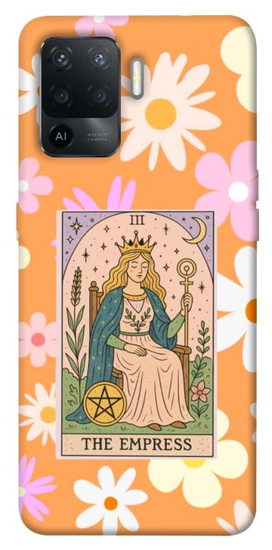 Чехол itsPrint Flower empress для Oppo Reno 5 Lite, таро, купить оптом с доставкой