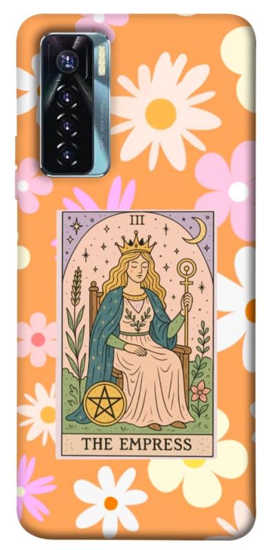 Чехол itsPrint Flower empress для TECNO Camon 17 Pro, таро, купить оптом с доставкой