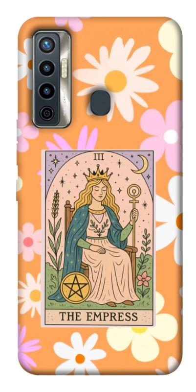 Чохол itsPrint Flower empress для TECNO Camon 17 Pro, таро, купити оптом з доставкою