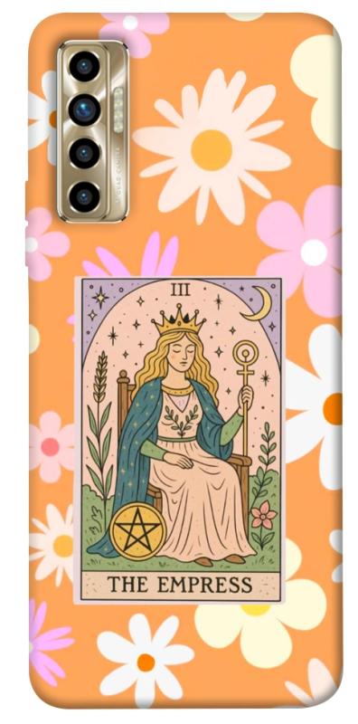 Чехол itsPrint Flower empress для TECNO Camon 17P, таро, купить оптом с доставкой