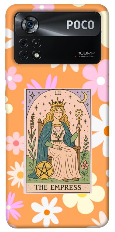 Чехол itsPrint Flower empress для Xiaomi Poco X4 Pro 5G, таро, купить оптом с доставкой