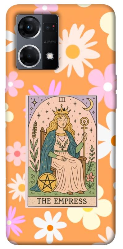 Чехол itsPrint Flower empress для Oppo Reno 7 4G, таро, купить оптом с доставкой