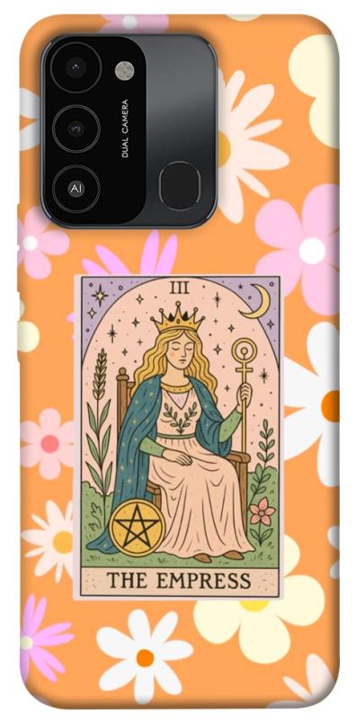 Чехол itsPrint Flower empress для TECNO Spark 8C, таро, купить оптом с доставкой