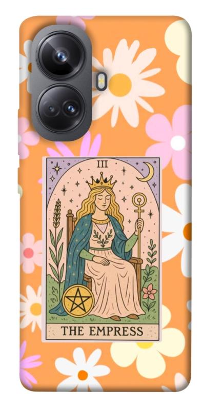 Чехол itsPrint Flower empress для Realme 10 Pro+, таро, купить оптом с доставкой