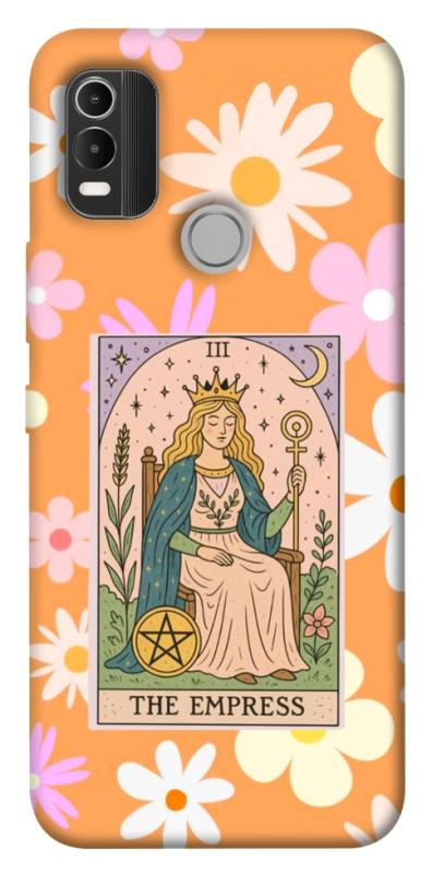 Чохол itsPrint Flower empress для Nokia C21 Plus, таро, купити оптом з доставкою