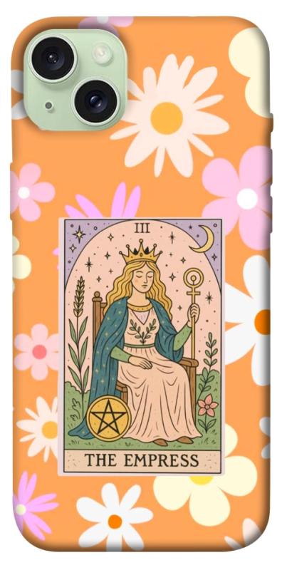 Чехол itsPrint Flower empress для Apple iPhone 15 Plus (6.7"), таро, купить оптом с доставкой