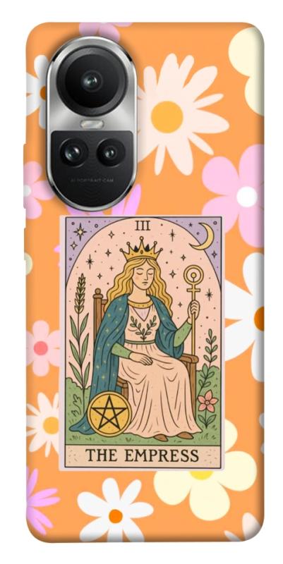 Чехол itsPrint Flower empress для Oppo Reno 10, таро, купить оптом с доставкой