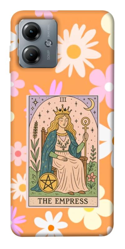 Чехол itsPrint Flower empress для Motorola Moto G14, таро, купить оптом с доставкой