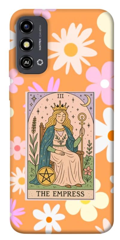 Чехол itsPrint Flower empress для ZTE Blade A53, таро, купить оптом с доставкой