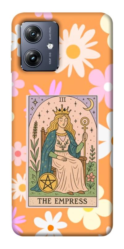 Чохол itsPrint Flower empress для Motorola Moto G54, таро, купити оптом з доставкою