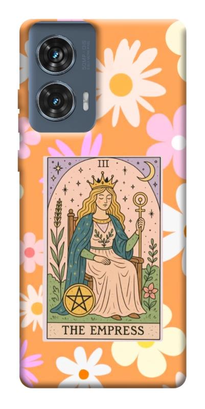 Чохол itsPrint Flower empress для Motorola Edge 50 Fusion, таро, купити оптом з доставкою