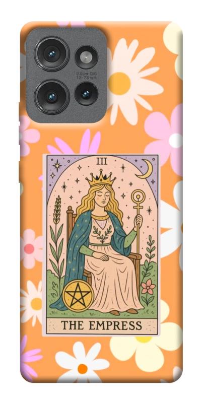Чехол itsPrint Flower empress для Motorola Edge 50, таро, купить оптом с доставкой