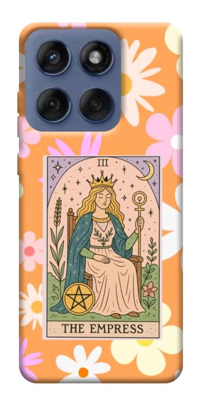 Чехол itsPrint Flower empress для Motorola Edge 60 Fusion, таро, купить оптом с доставкой