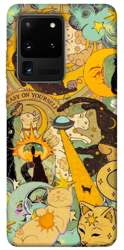 Чехол itsPrint Go easy on yourself для Samsung Galaxy S20 Ultra, таро, купить оптом с доставкой